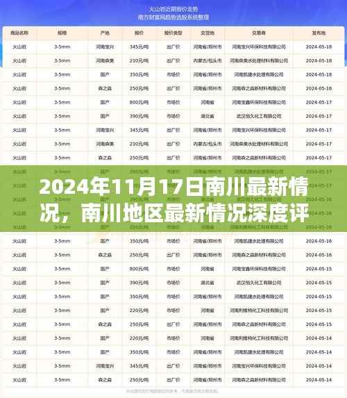 南川地区最新深度评测报告(2024年11月版)