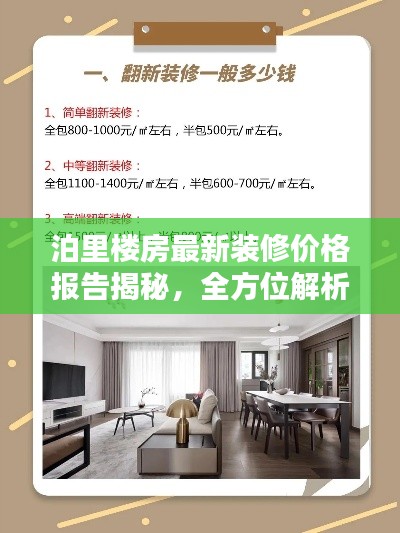 泊里楼房最新装修价格报告揭秘,全方位解析装修费用!